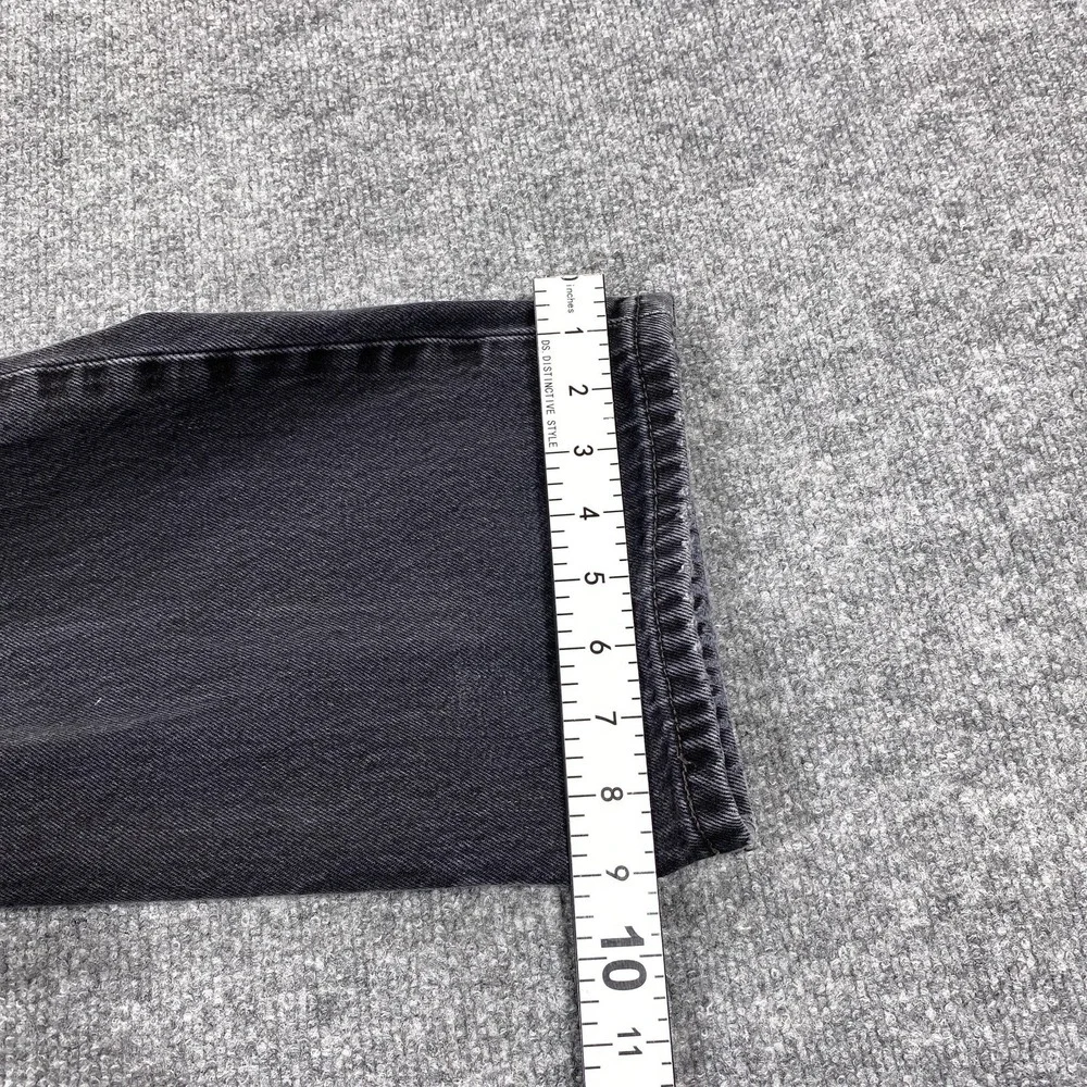 Vintage Levis 501 Jeans Mens 36x30 Fit 34x29 Black‎ Straight Leg Button Fly